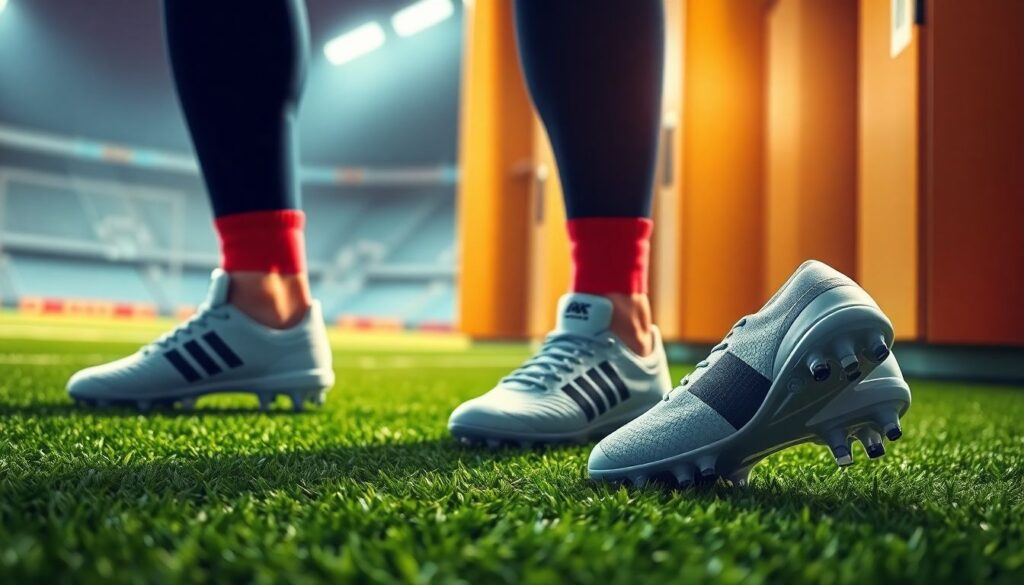 Как правильно выбрать футбольные бутсы для искусственного газона новичку Как правильно выбрать футбольные бутсы для искусственного газона - иллюстрация