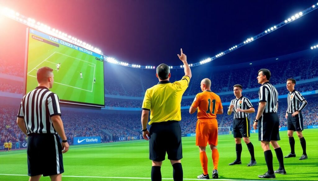 Влияние Var на современный футбол: разбираем плюсы и минусы системы видеопомощи Влияние VAR на современный футбол: плюсы и минусы - иллюстрация