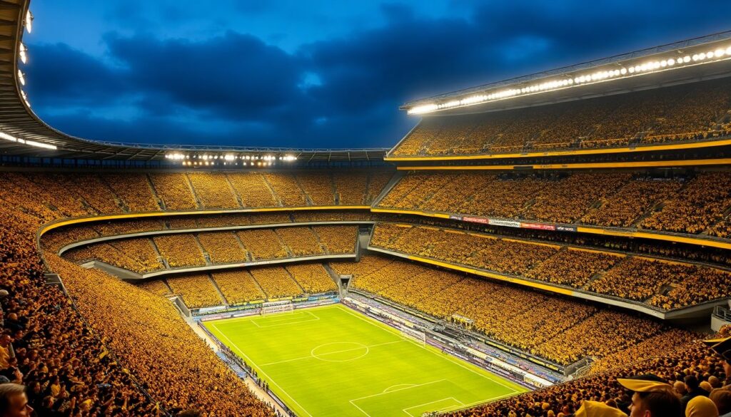 Топ-5 лучших стадионов мира по атмосфере: где футбол ощущается сильнее всего Топ-5 лучших стадионов мира по атмосфере - иллюстрация
