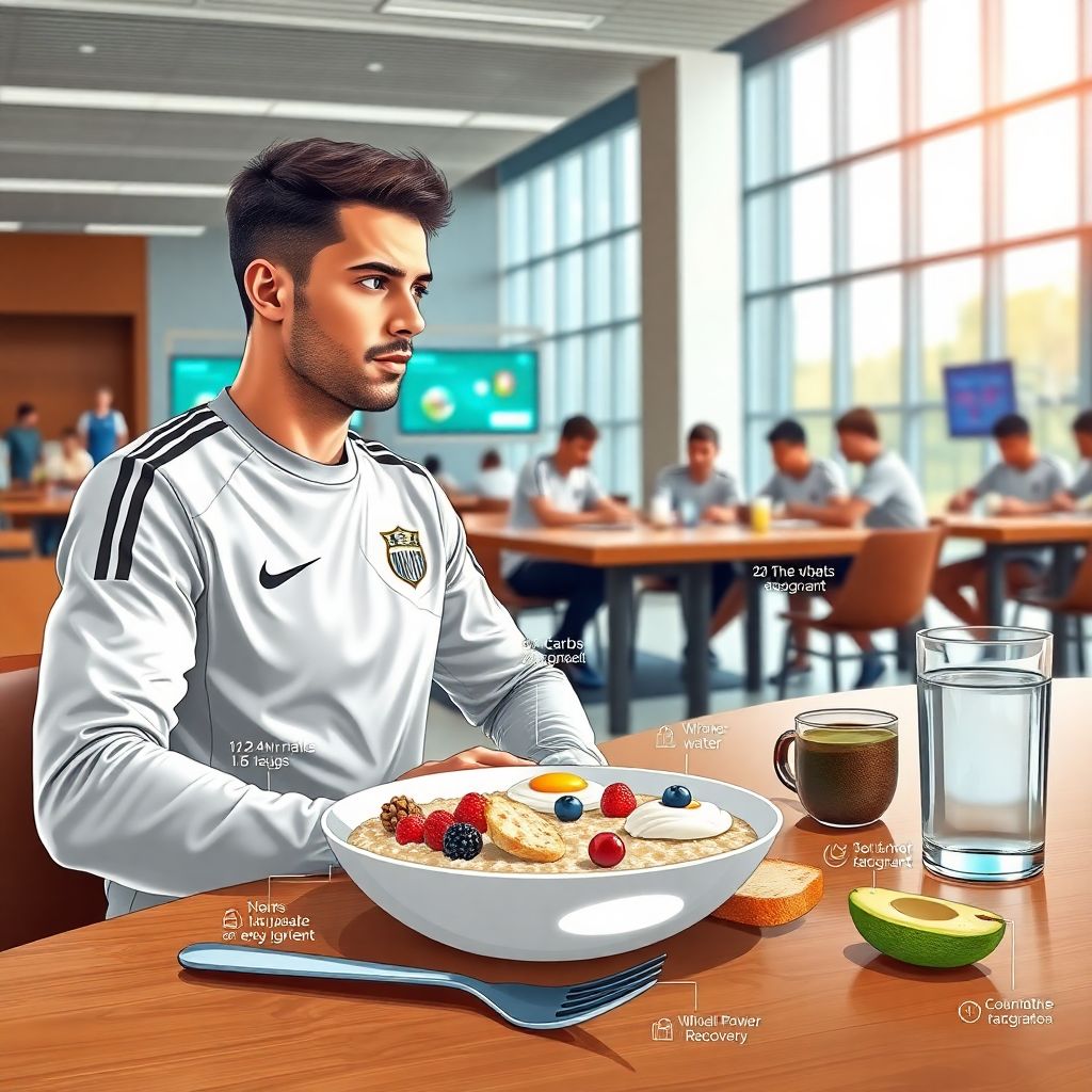 Диета профессионального футболиста: что они едят на завтрак