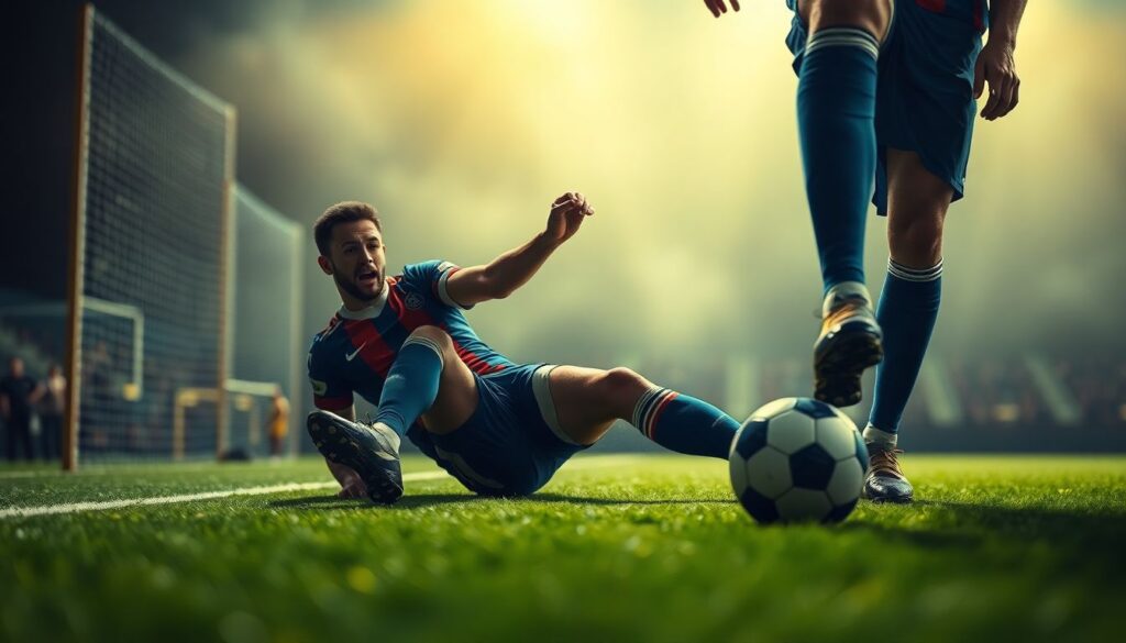 Самые нелепые травмы футболистов в быту - иллюстрация