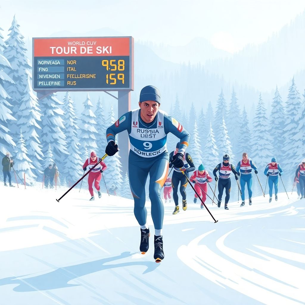 Коростелев на Тур де Ски: прорыв в топ 10 и возвращение России в элиту лыж