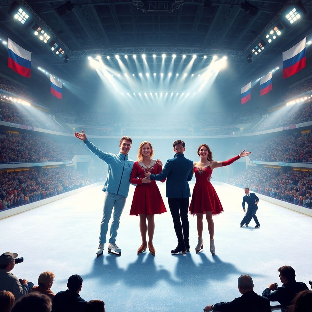 Чемпионат Европы 1997: золотой квартет России в фигурном катании в Париже