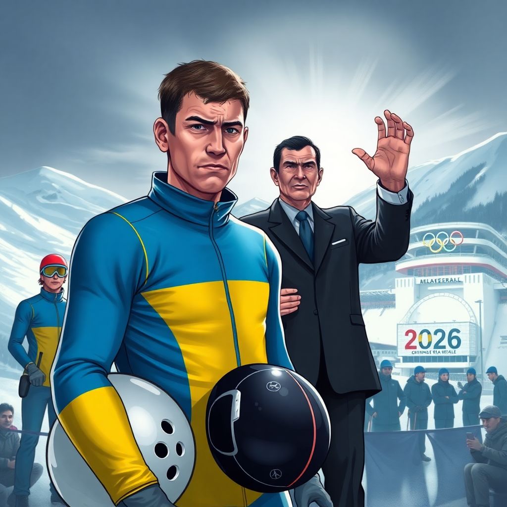 МОК запретил украинским спортсменам протесты против россиян на Олимпиаде‑2026 в Италии