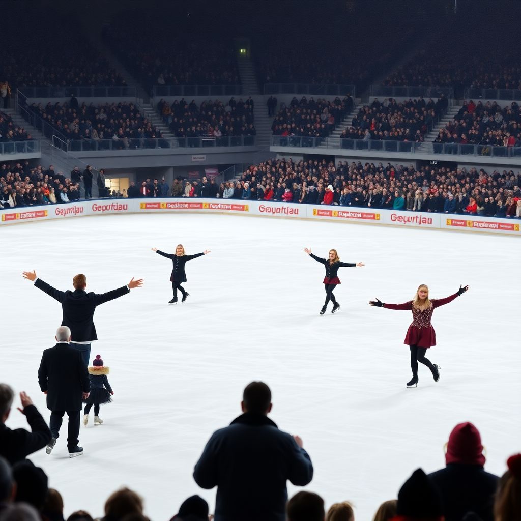 Рекордный мастер‑класс по фигурному катанию в Лужниках с участием звезд