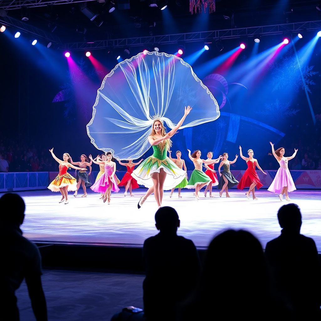 Фото со съемок Ледникового периода: Загитова, Туктамышева и шоу