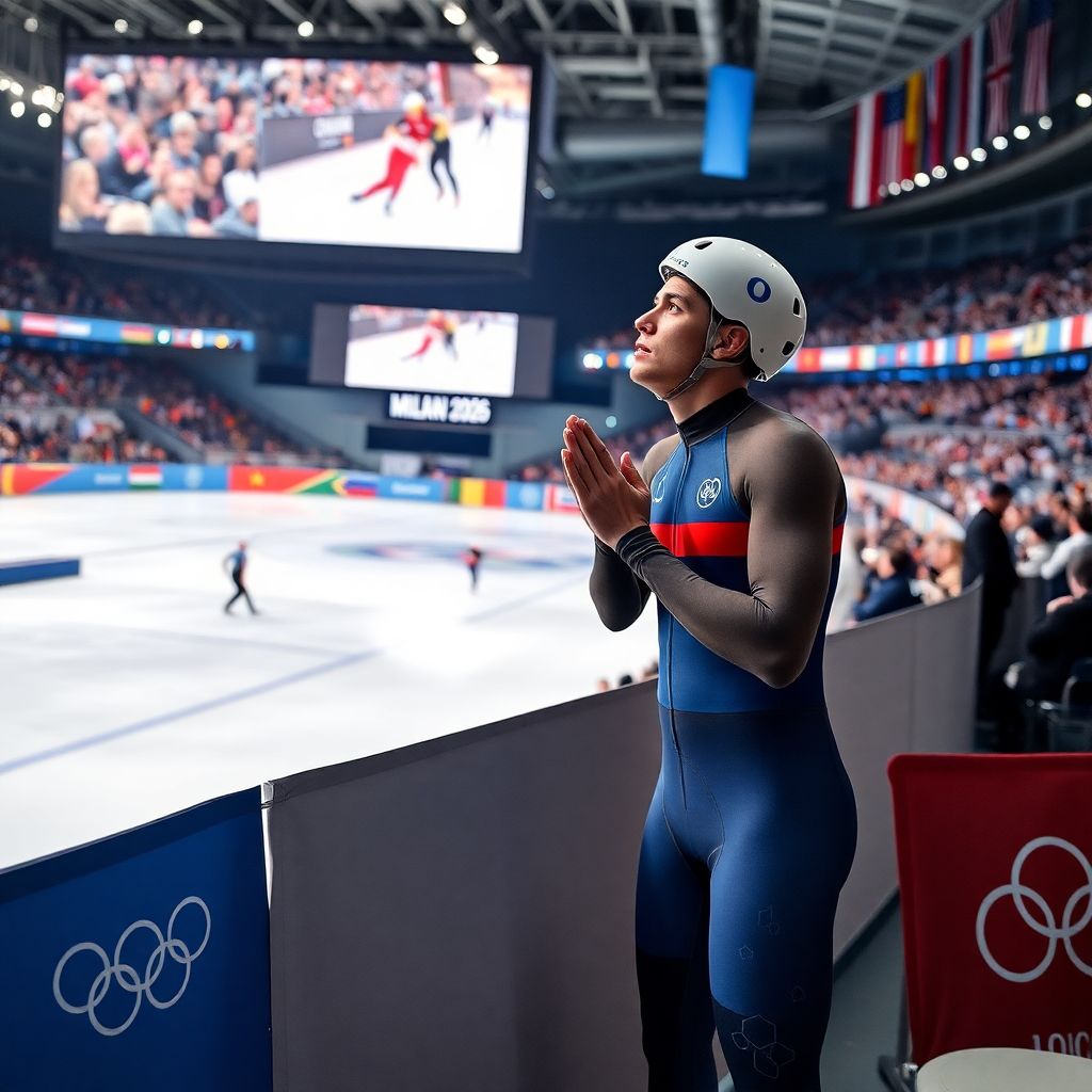 Российский шорт трекист Иван Посашков дисквалифицирован на Олимпиаде‑2026 в Милане