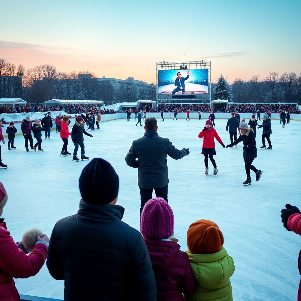 Хореограф Этери Тутберидзе Даниил Глейхенгауз: мастер класс в Лужниках